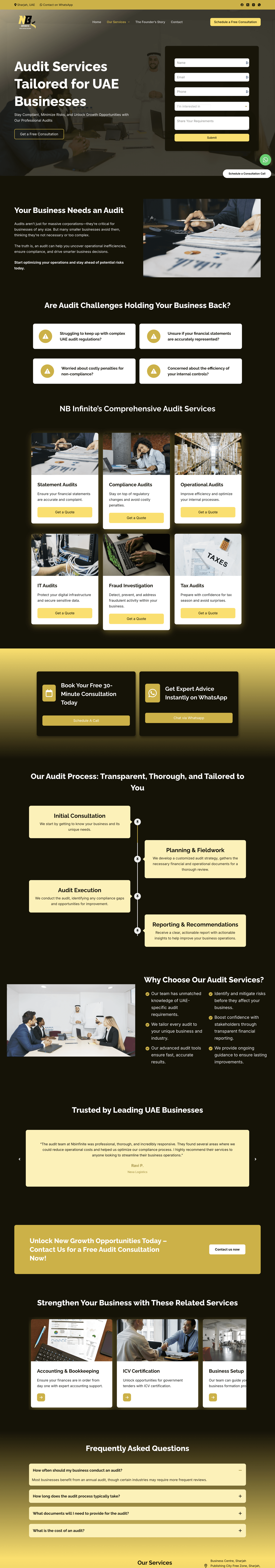 nbinfinite.com audit services