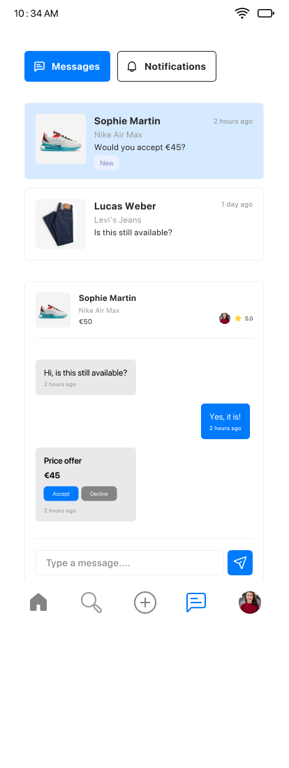 Messages